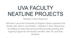 Desktop Screenshot of neatline-uva.org