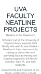 Mobile Screenshot of neatline-uva.org